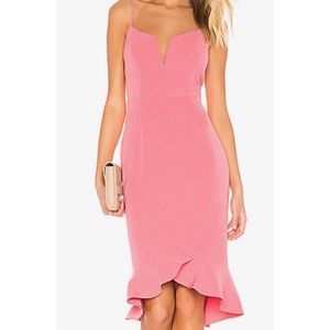 Revolve Kristen Peplum Dress